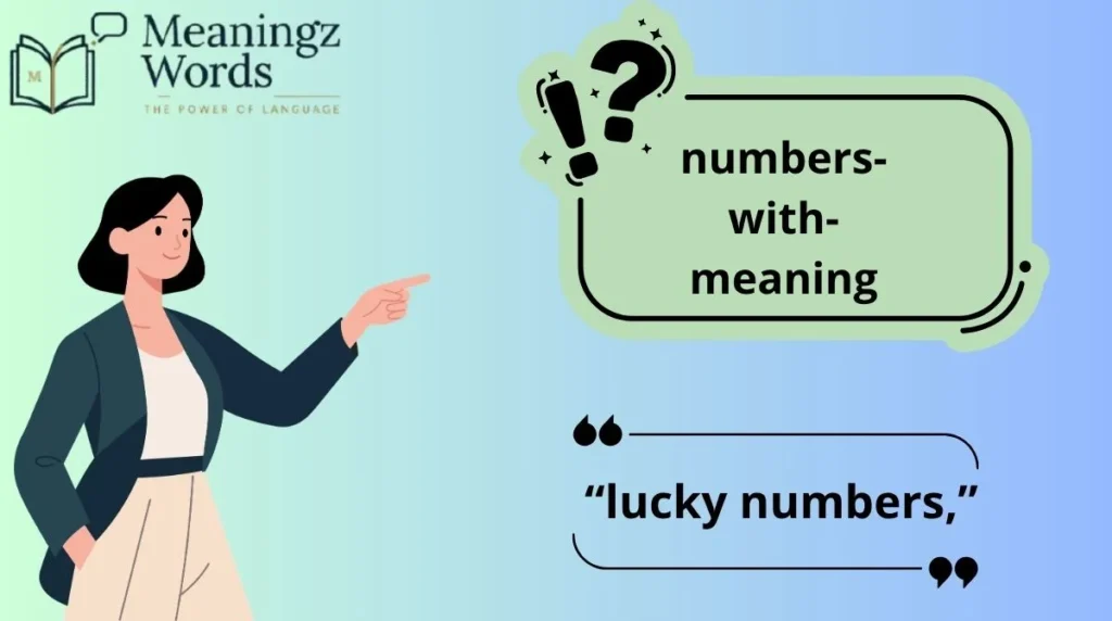 Numbers With Meaning