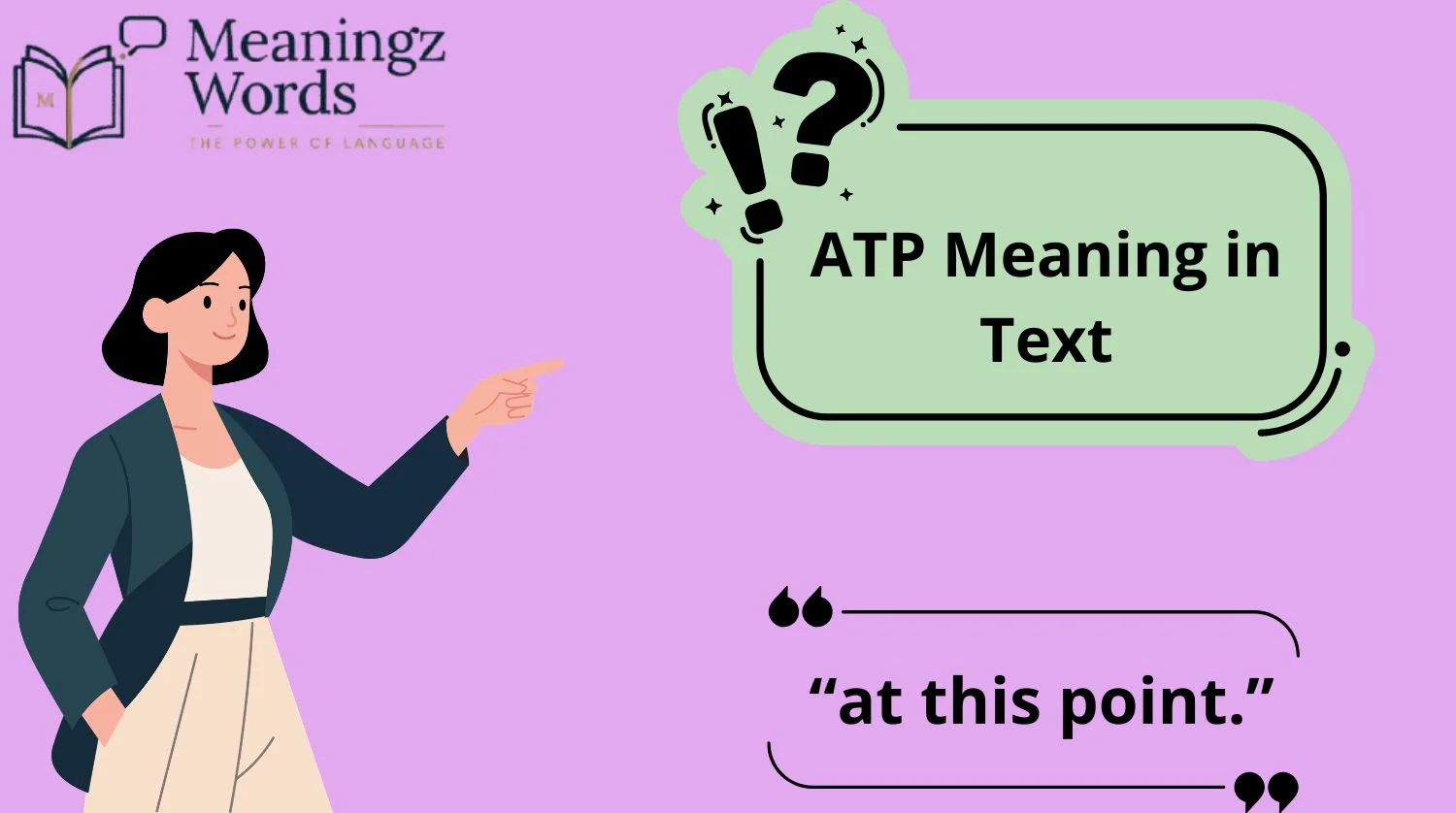 ATP Meaning in Text