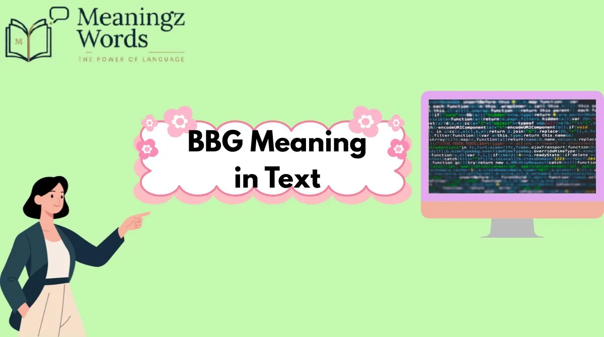 BBG Meaning in Text