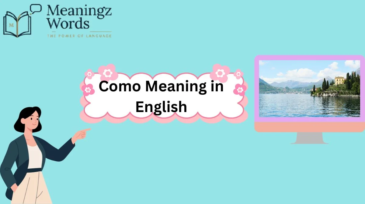 Como Meaning in English