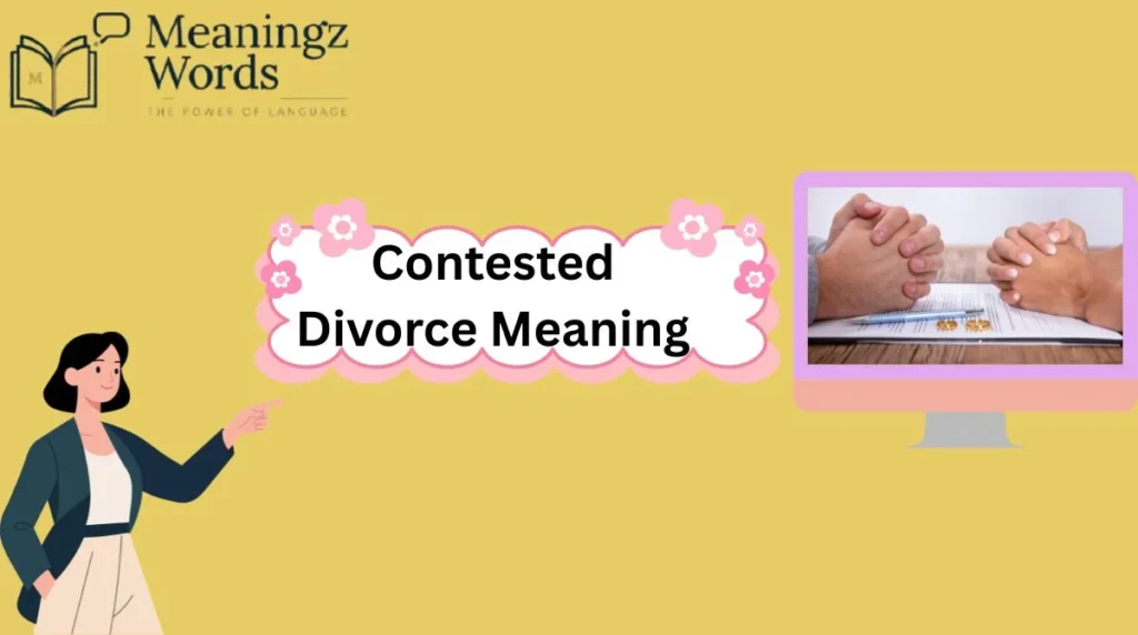 Contested Divorce Meaning