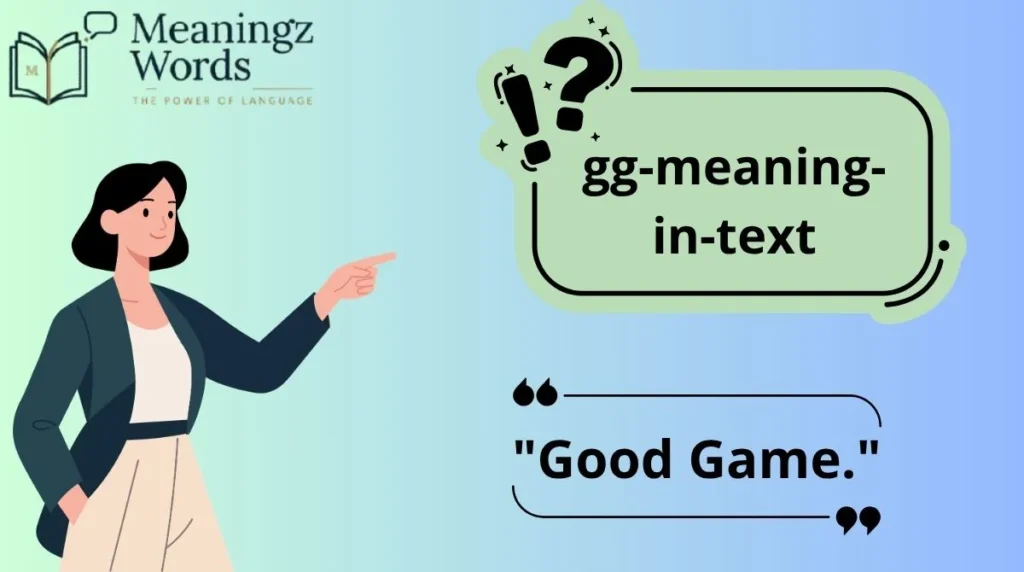 GG Meaning in Text