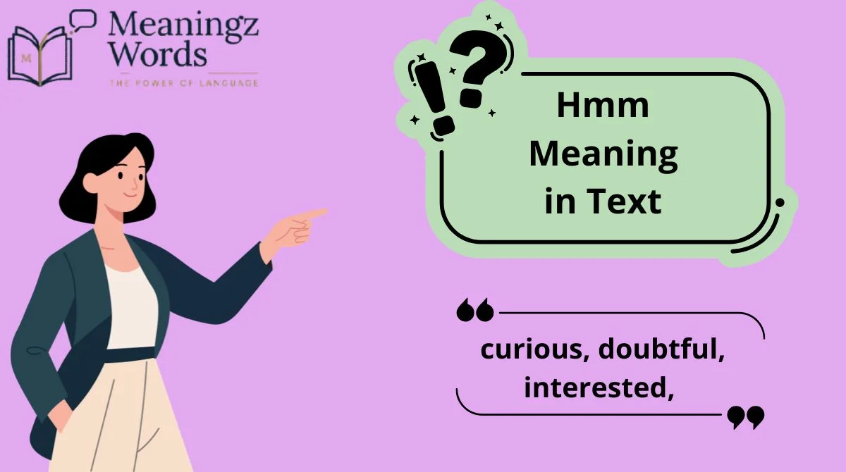 Hmm Meaning in Text