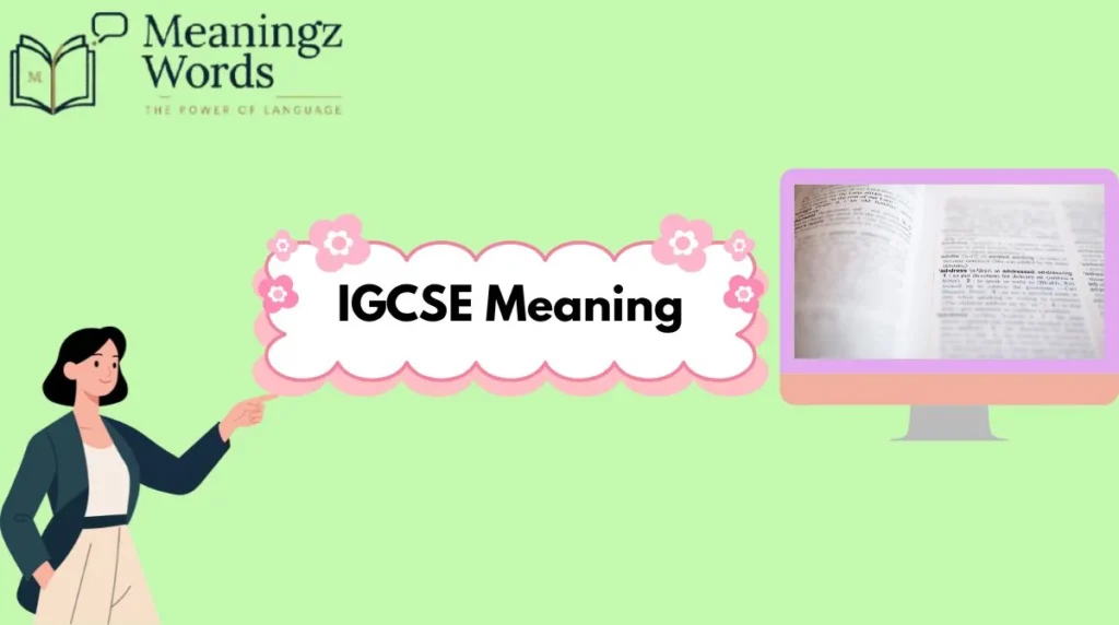 IGCSE Meaning