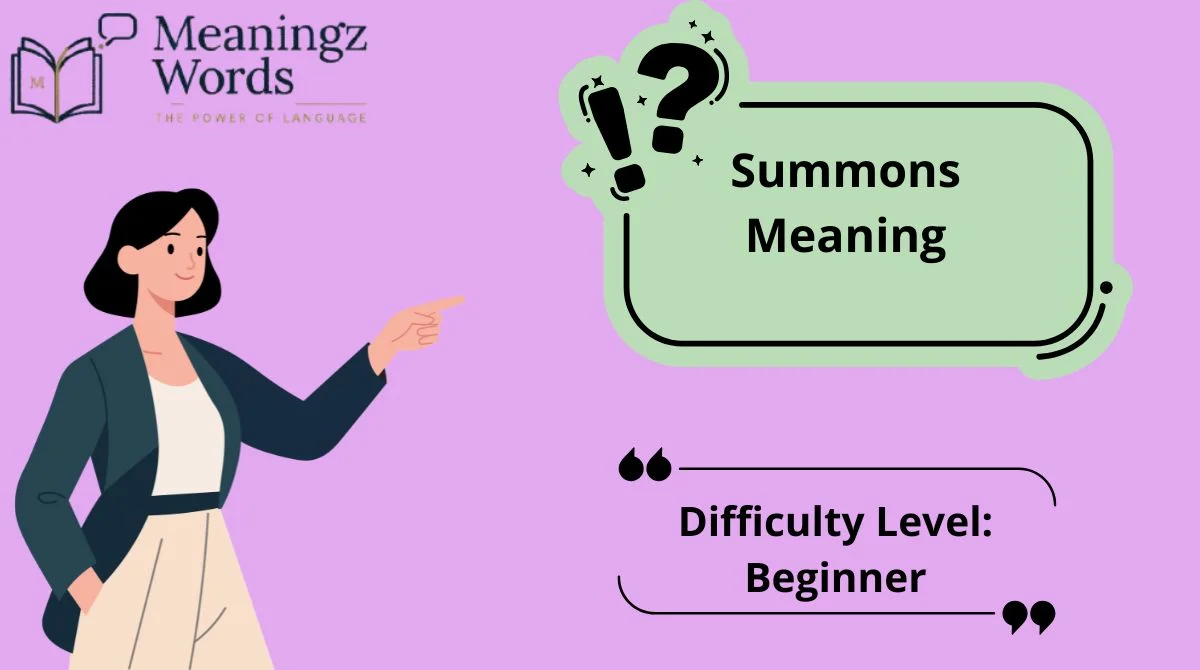 Summons Meaning