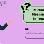 MDMA Meaning in Text